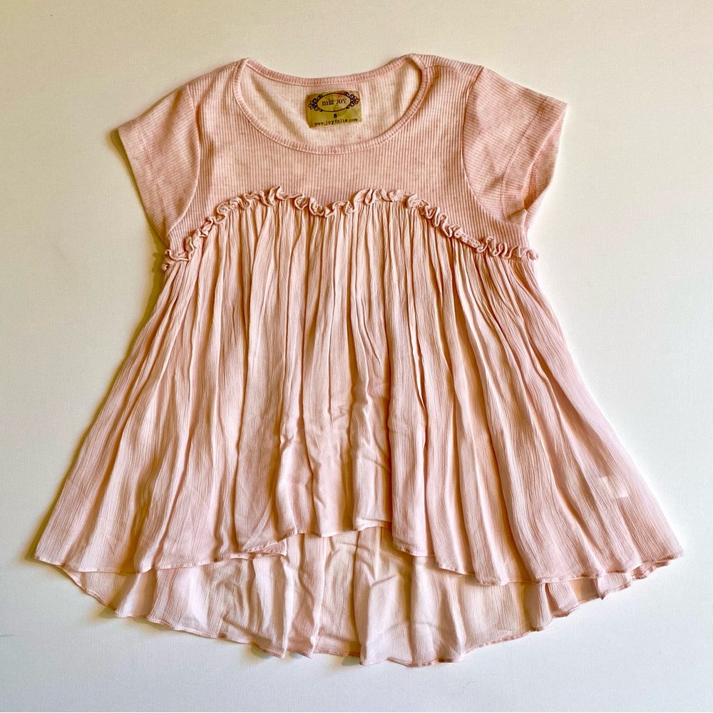 Joyfolie Pink Top Size 8